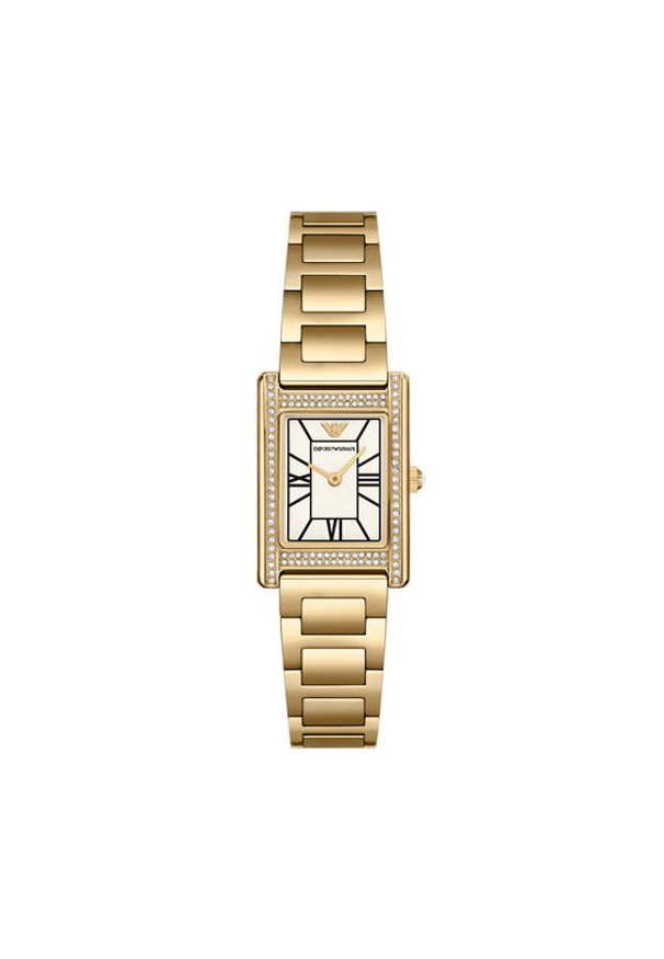 Emporio Armani Zegarek Ganni AR11659 Złoty. Kolor: złoty