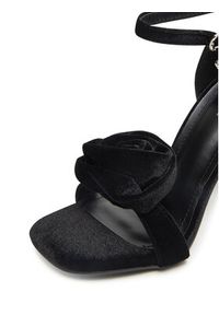 DeeZee Sandały LB5478-96 Czarny. Kolor: czarny. Materiał: materiał #3