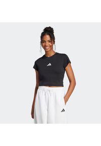 Adidas - Koszulka damska ADIDAS. Materiał: bawełna. Wzór: haft #1