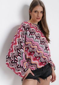 Born2be - Fuksjowa 3w1 Bluzka Spodnie i Kombinezon z Bawełnianej Tkaniny Trista. Kolor: różowy. Materiał: tkanina, bawełna #2