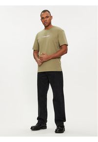 Calvin Klein T-Shirt Hero K10K111346 Zielony Regular Fit. Kolor: zielony. Materiał: bawełna #4