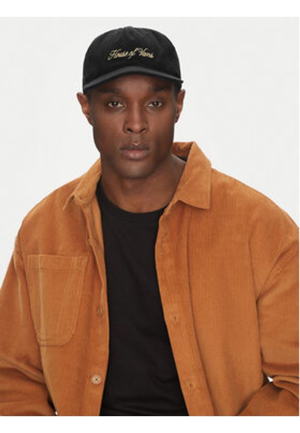 Vans Czapka z daszkiem Leisure Low Unstructured VN000NPB Czarny. Kolor: czarny. Materiał: bawełna