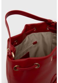 Trussardi Jeans - Trussardi Torebka kolor czerwony. Kolor: czerwony. Rodzaj torebki: na ramię #3