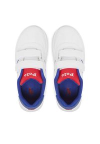Polo Ralph Lauren Sneakersy RL02476104 Biały. Kolor: biały. Materiał: skóra