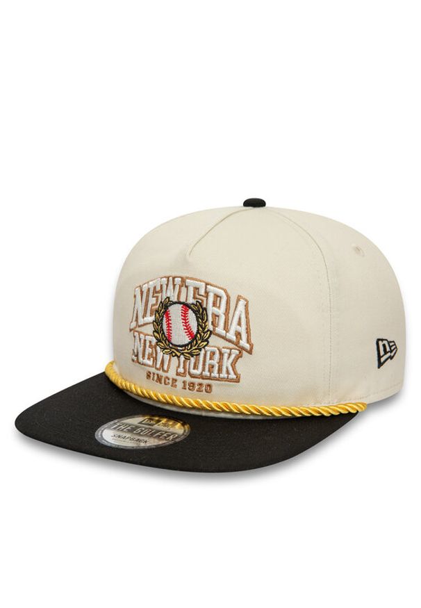 New Era Czapka z daszkiem New World Golfer Newera 60435072 Beżowy. Kolor: beżowy. Materiał: materiał
