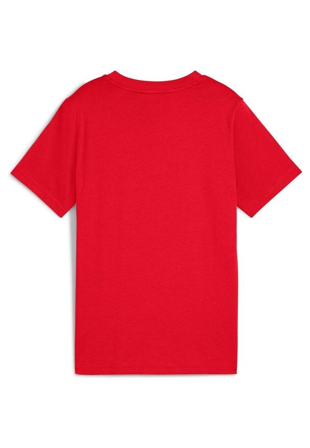 Koszulka Puma Ess 2 Color No.1 Logo Tee B, Dzieci. Kolor: czerwony. Materiał: materiał, bawełna