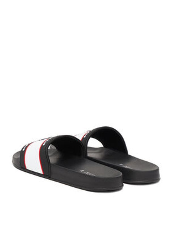 Beverly Hills Polo Club Klapki CEO-M865813 Czarny. Kolor: czarny. Materiał: syntetyk