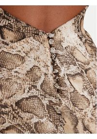 BARDOT - Bardot Sukienka koktajlowa Cyrel 59760DB6 Beżowy Regular Fit. Kolor: beżowy. Materiał: syntetyk. Styl: wizytowy #3