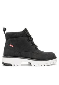 Levi's® Trapery 233618-932-59 Czarny. Kolor: czarny. Materiał: skóra, nubuk