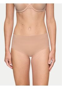 Triumph Figi klasyczne z wysokim stanem Pretty 10222227 Beżowy. Stan: podwyższony. Kolor: beżowy. Materiał: syntetyk #1