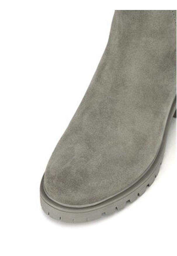Lasocki Botki WI16-D-466-02 Szary. Kolor: szary. Materiał: zamsz, skóra