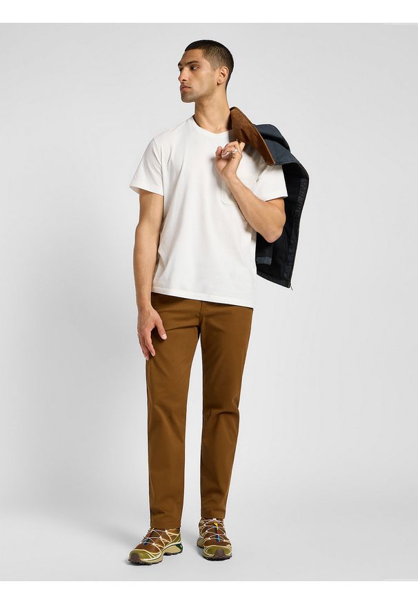 Lee - MESKIE SPODNIE LEE REGULAR CHINO BUFFALO 112355775