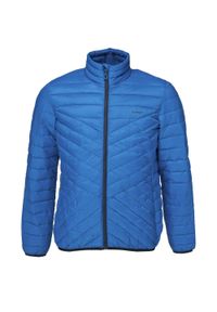 GLOMEX - Kurtka pikowana męska Glemo Loap Irven, niebieska, 3XL. Kolor: niebieski. Materiał: puch #1