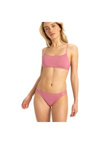 Roxy - Dół bikini dla Kobiety BEACH CLASSICS BIKINI. Kolor: różowy. Materiał: tkanina, elastan, poliester