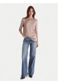 ViCOLO Bluzka TF0244 Różowy Regular Fit. Kolor: różowy. Materiał: wiskoza #5