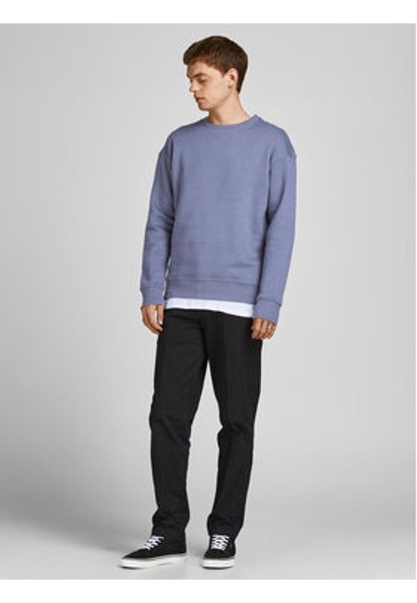 Jack & Jones - Jack&Jones Bluza Star 12208182 Niebieski Relaxed Fit. Kolor: niebieski. Materiał: syntetyk