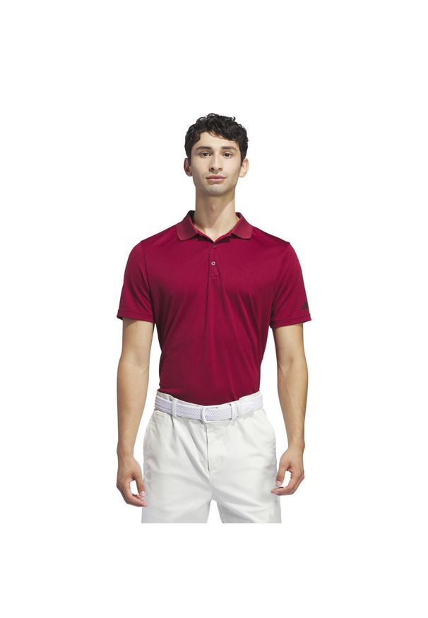 Adidas - Koszulka polo z krótkim rękawem adidas Perf. Typ kołnierza: polo. Kolor: czerwony. Długość rękawa: krótki rękaw. Długość: krótkie. Styl: sportowy