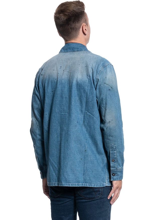 Mustang - MĘSKA KURTKA JEANSOWA MUSTANG Corrado 1009086. Materiał: jeans