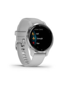 GARMIN - Zegarek sportowy Garmin Venu 2S srebrny. Rodzaj zegarka: smartwatch. Kolor: srebrny. Styl: sportowy