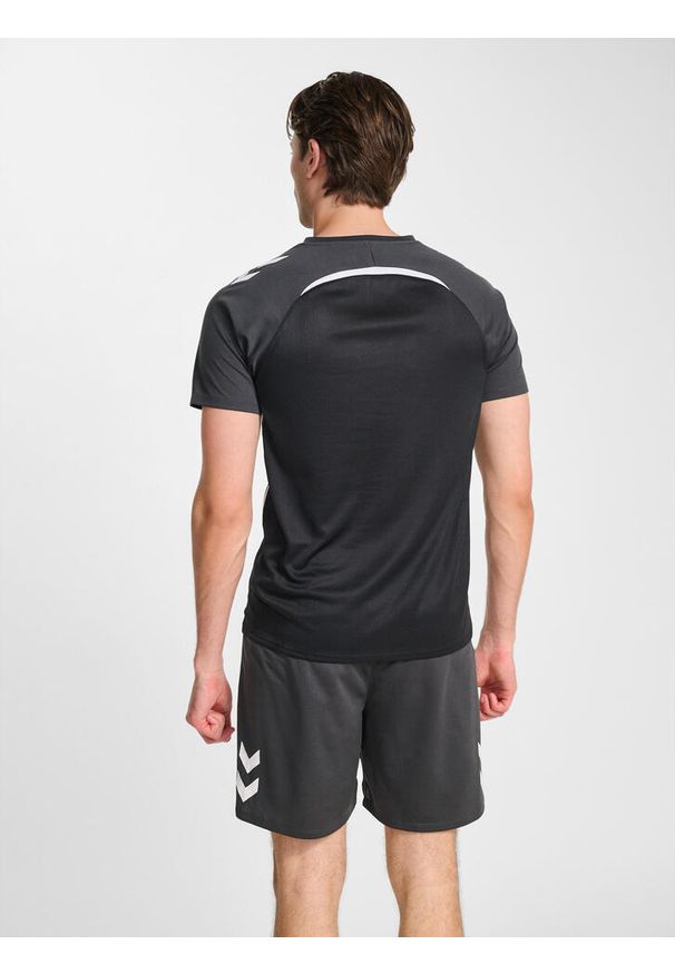 Koszulka Hummel Lead 2.0. Kolor: wielokolorowy, szary, czarny. Sport: koszykówka, piłka nożna