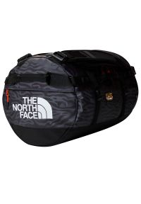 Torba The North Face Base Camp Duffel S 0A52ST4DI1 - czarna. Kolor: czarny. Materiał: nylon. Wzór: paski #1