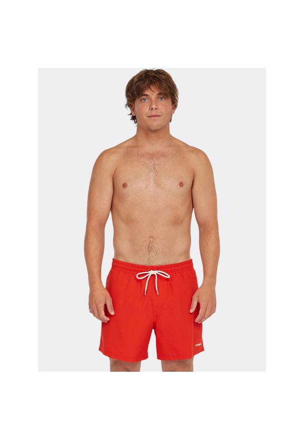 Szorty plażowe męskie O'Neill 15" Swim. Kolor: czerwony