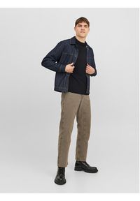 Jack & Jones - Jack&Jones Sweter 12236774 Czarny Regular Fit. Kolor: czarny. Materiał: syntetyk