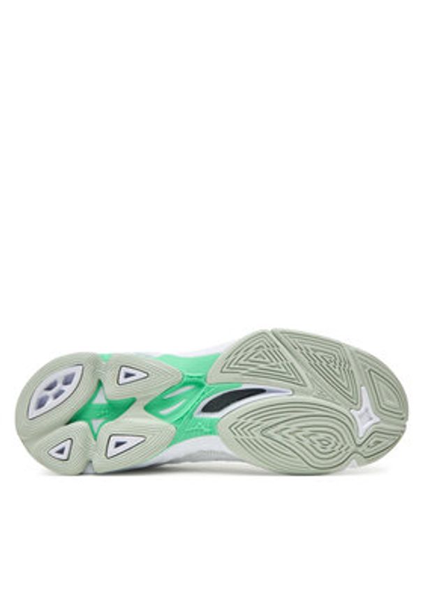 Mizuno Buty halowe Wave Voltage 2 V1GA2460 Biały. Kolor: biały. Materiał: skóra. Model: Mizuno Wave