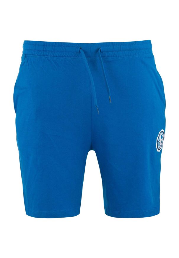 ZFOAM - Glemo ATHL DPT męskie szorty 100% bawełna - fluo niebieskie. Kolor: zielony. Materiał: bawełna. Sport: fitness