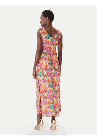 Morgan Sukienka letnia 261-RIO Kolorowy Regular Fit. Materiał: syntetyk. Wzór: kolorowy. Sezon: lato #5