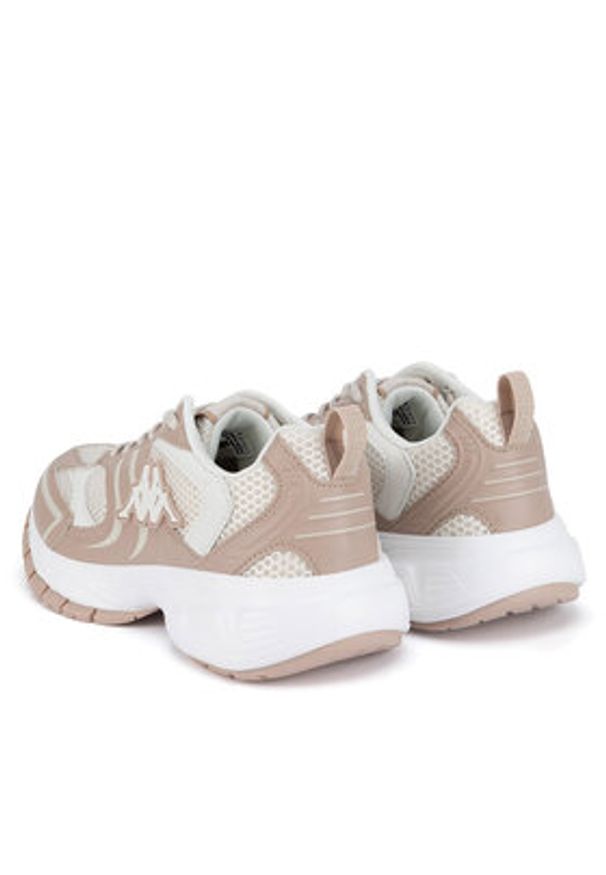 Kappa Sneakersy AW24-3C013 Beżowy. Kolor: beżowy. Materiał: materiał