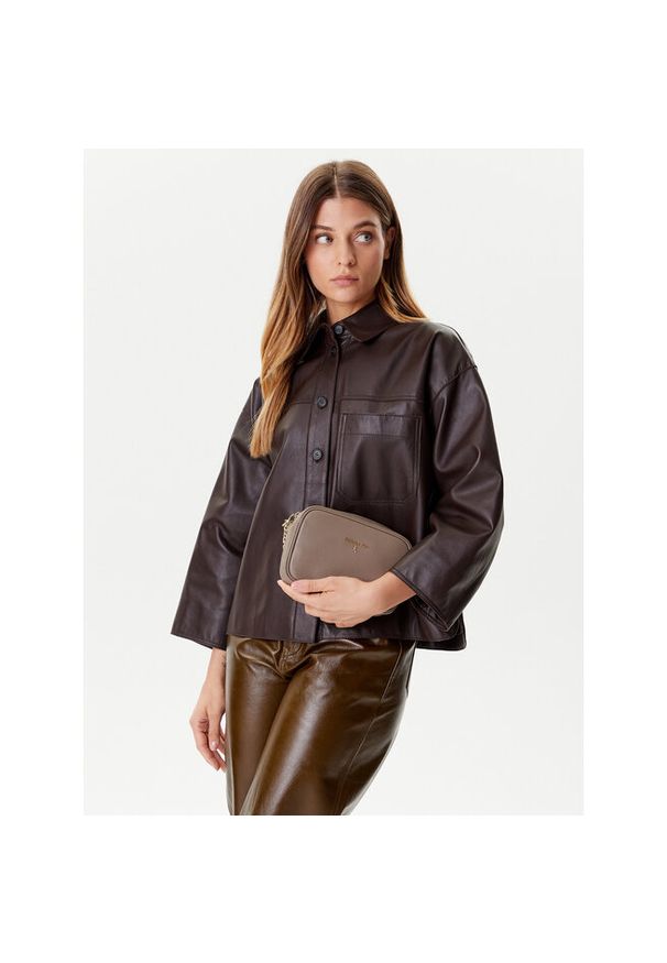 Torebka Patrizia Pepe. Kolor: brązowy