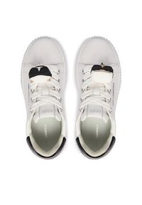 Karl Lagerfeld - KARL LAGERFELD Sneakersy Kreeper Lo KL42336T Biały. Kolor: biały. Materiał: skóra #6