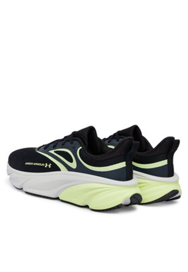 Under Armour Buty do biegania UA Charged+ Rogue 6 6006719 Czarny. Kolor: czarny. Materiał: materiał