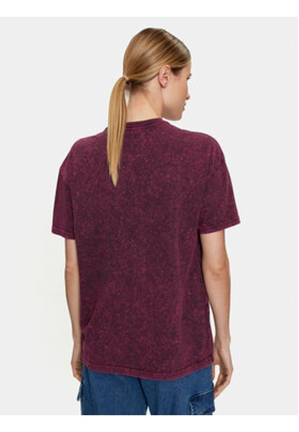 Vans T-Shirt Love Shackle Oversized VN000GK6 Czarny Regular Fit. Kolor: czarny. Materiał: bawełna