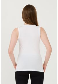 Emporio Armani - EMPORIO ARMANI Biały top. Kolor: biały