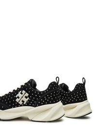 Tory Burch Sneakersy Good Luck Studded Trainer 161961 Czarny. Kolor: czarny. Materiał: zamsz, skóra #5