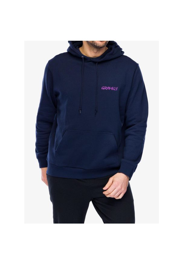 Bluza z kapturem Gramicci Carabiner Hooded Sweatshirt. Typ kołnierza: kaptur. Kolor: niebieski