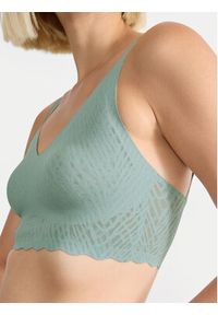 Sloggi Biustonosz top Zero Feel Bliss 10219598 Zielony. Kolor: zielony. Materiał: syntetyk #6
