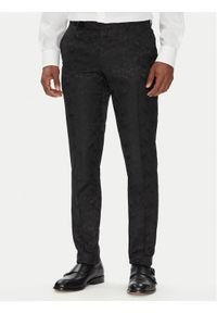Karl Lagerfeld - KARL LAGERFELD Spodnie materiałowe 255002 553038 Czarny Slim Fit. Kolor: czarny. Materiał: syntetyk
