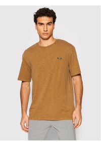 Jack & Jones - Jack&Jones T-Shirt Brad 12193907 Brązowy Relaxed Fit. Kolor: brązowy. Materiał: bawełna