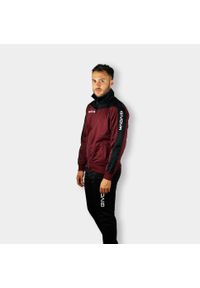 Givova Tuta Roma Triacetato – overshirt z zamkiem, 4XS. Kolor: wielokolorowy, czerwony, żółty, czarny, brązowy. Materiał: dresówka. Sport: tenis, piłka nożna #2