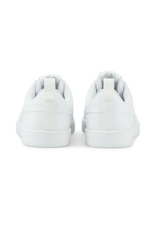 Buty do chodzenia dla dzieci Puma Rickie JR. Kolor: biały, wielokolorowy, szary. Materiał: syntetyk, tkanina, materiał. Sport: turystyka piesza