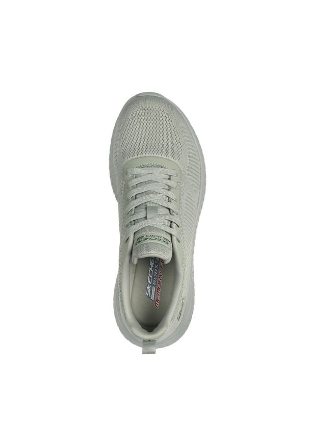 skechers - Buty do chodzenia damskie Skechers 117209SAGE. Kolor: zielony. Materiał: materiał, syntetyk. Szerokość cholewki: normalna. Sport: turystyka piesza