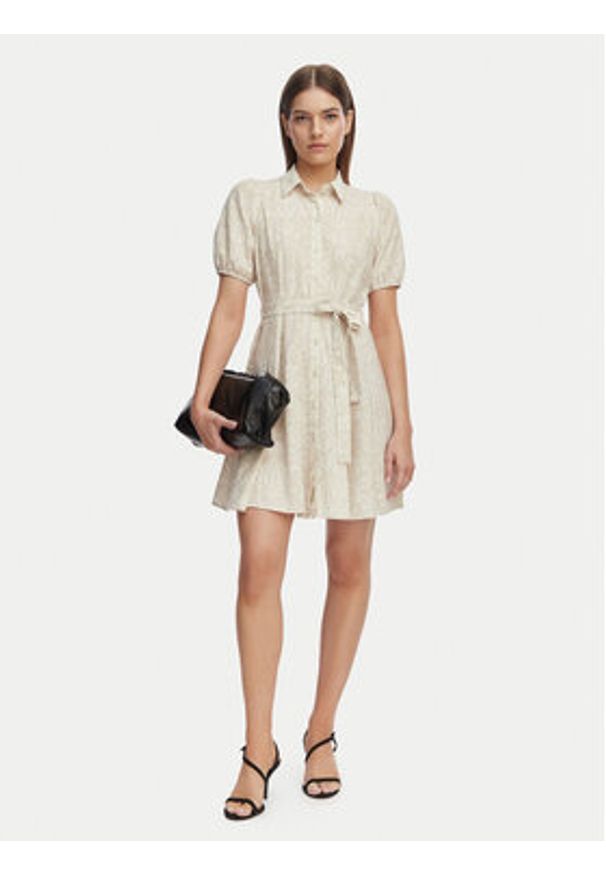 Vero Moda Sukienka codzienna Dicthe 10303728 Niebieski Regular Fit. Okazja: na co dzień. Kolor: niebieski. Materiał: bawełna. Typ sukienki: proste. Styl: casual