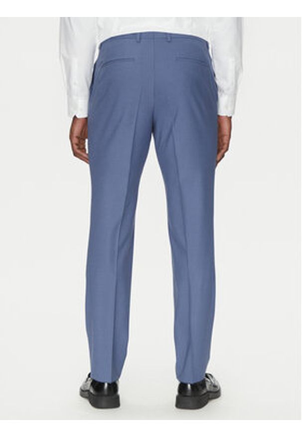Hugo - HUGO Garnitur Henry/Getlin232X 50530116 Niebieski Slim Fit. Kolor: niebieski. Materiał: syntetyk