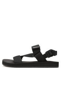 Jack Wolfskin Sandały Urban Entdeckung Belt Sandal W 4056801 Czarny. Kolor: czarny