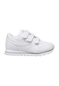 Buty do chodzenia dla dzieci Fila Orbit Velcro Low. Kolor: biały. Sport: turystyka piesza