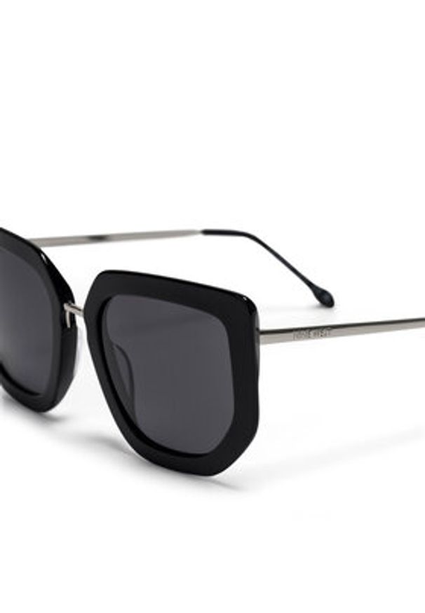 Nine West Okulary przeciwsłoneczne NW 6659S Czarny. Kolor: czarny