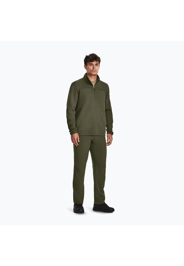 Bluza męska Under Armour Tactical Rival Job Fleece 1/4 Zip. Kolor: zielony